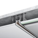 ST1004.529.12 Шинопровод магнитный встраиваемый под ГКЛ 12мм ST-Luce Белый L2000мм(заглушки в комп) SKYLINE 48