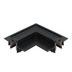 ST1007.429.12 Угол-соединитель для встраиваемого магнитного шинопровода под ГКЛ 12мм ST-Luce Черный SKYLINE 48