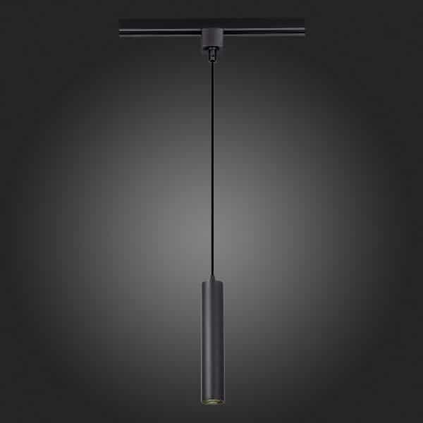 ST151.406.01 Светильник трековый Черный GU10 1*50W IP20 D54xH290 220V Без ламп BASE — изображение 2