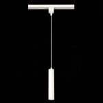 ST151.506.01 Светильник трековый Белый GU10 1*50W IP20 D54xH290 220V Без ламп BASE