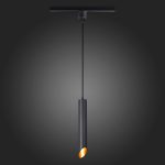 ST152.416.01 Светильник трековый Черный GU10 1*50W IP20 D60xH400 220V Без ламп BASE — изображение 2