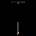 ST152.416.01 Светильник трековый Черный GU10 1*50W IP20 D60xH400 220V Без ламп BASE