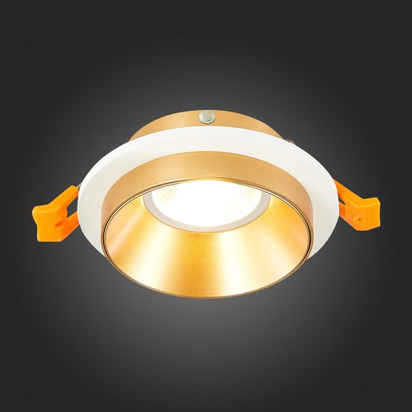 ST206.258.01 Св-к встр. Белый GU10 1*50W  IP20 D92xH38 220V Без ламп Встраиваемые светильники — изображение 2