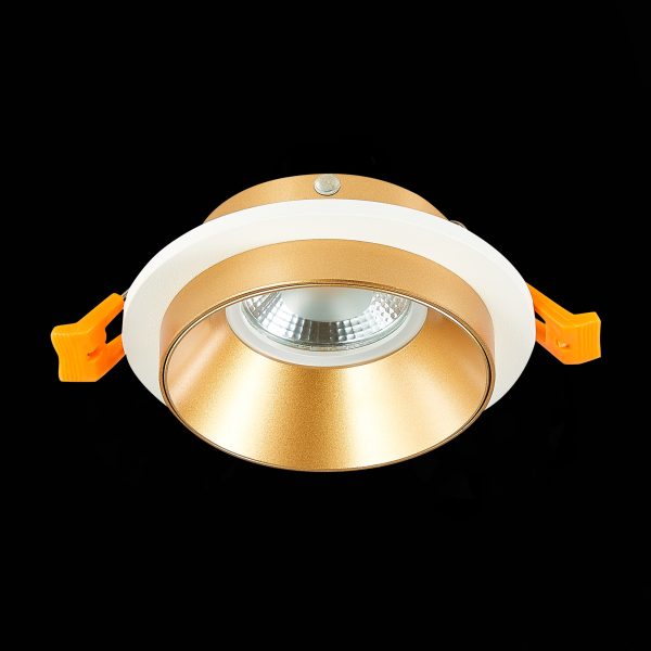 ST206.258.01 Св-к встр. Белый GU10 1*50W  IP20 D92xH38 220V Без ламп Встраиваемые светильники — изображение 4