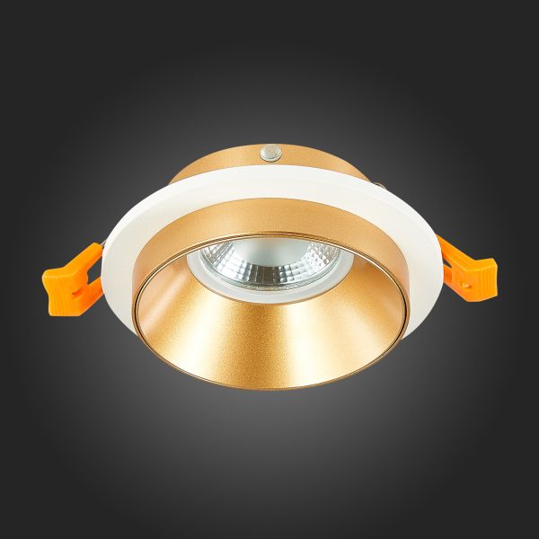 ST206.258.01 Св-к встр. Белый GU10 1*50W  IP20 D92xH38 220V Без ламп Встраиваемые светильники — изображение 5