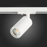ST300.506.01 Св-к трек. Белый GU10 1*50W  IP20 L100xW54xH142 220V Без ламп BASE — изображение 4