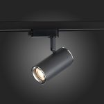 ST301.406.01 Св-к трек. Черный GU10 1*50W  IP20 L104xW54xH111 220V Без ламп BASE — изображение 2