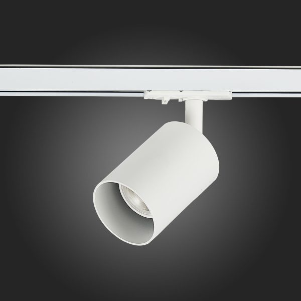 ST302.506.01 Св-к трек. Белый GU10 1*50W  IP20 L100xW70xH172 220V Без ламп BASE — изображение 4