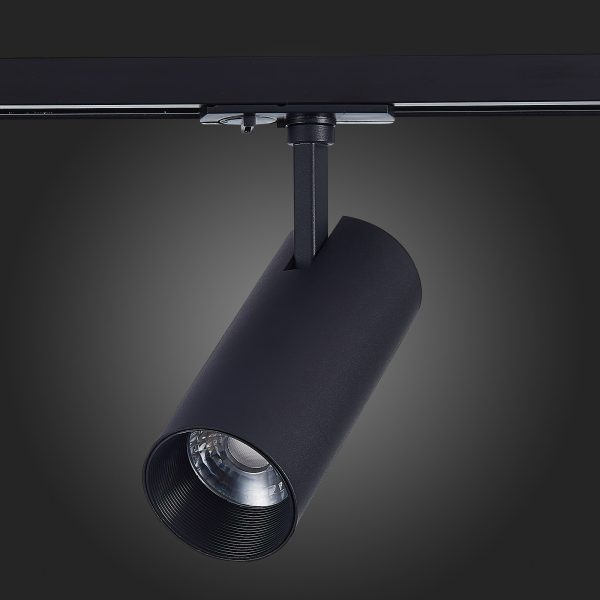 ST350.446.20.36 Св-к трек. Черный LED 1*20W 4000K 1 800Lm Ra?90 36° IP20 L158xW65xH193 100-240V BASE — изображение 4