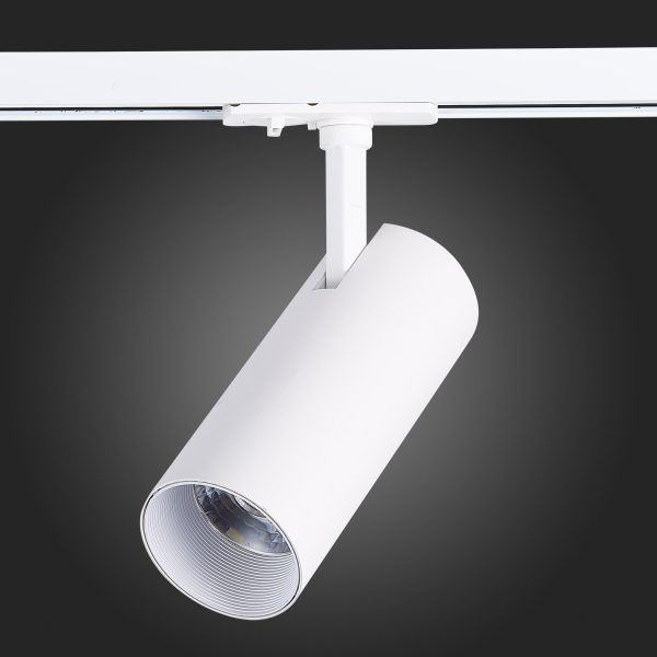ST350.536.15.36 Св-к трек. Белый LED 1*15W 3000K 1 350Lm Ra?80 36° IP20 L158xW65xH193 100-240V BASE — изображение 4