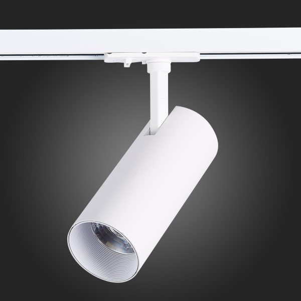 ST350.546.15.36 Св-к трек. Белый LED 1*15W 4000K 1 350Lm Ra?90 36° IP20 L158xW65xH193 100-240V BASE — изображение 4