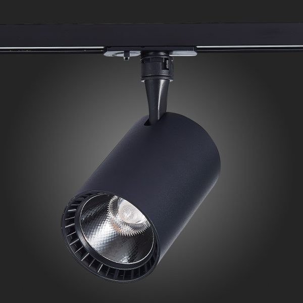 ST351.446.20.36 Св-к трек. Черный LED 1*20W 4000K 1 800Lm Ra?90 36° IP20 L118xW78xH174 100-240V BASE — изображение 4