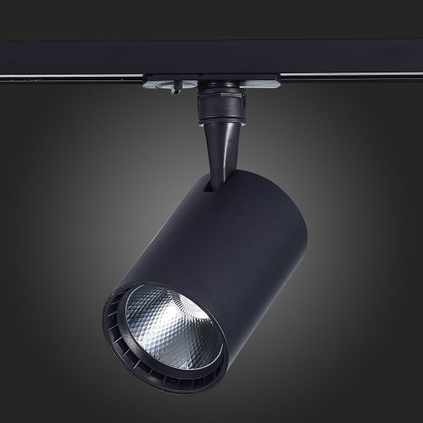 ST351.446.30.36 Св-к трек. Черный LED 1*30W 4000K 2 700Lm Ra?90 36° IP20 L139xW89xH194 100-240V BASE — изображение 4