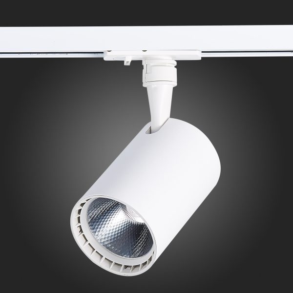 ST351.536.15.36 Св-к трек. Белый LED 1*15W 3000K 1 350Lm Ra?90 36° IP20 L118xW78xH174 100-240V BASE — изображение 4