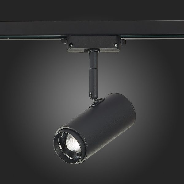 ST600.446.12 Св-к трек. Zoom Черный LED 1*12W 4000K 1 200Lm Ra>80 15-60° IP20 L137xW59xH179 170-240V BASE — изображение 4