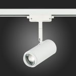 ST600.536.12 Св-к трек. Zoom Белый LED 1*12W 3000K 1 200Lm Ra>80 15-60° IP20 L137xW59xH178 170-240V Однофазная трековая система — изображение 5