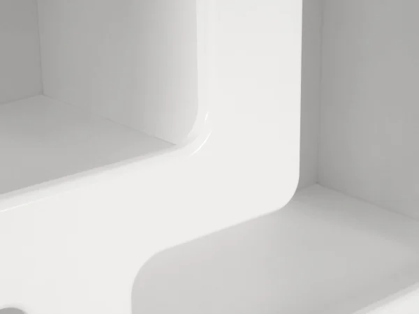 Стеллаж вертикальный Castellana белый — изображение 4