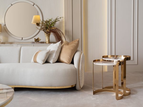 Стол кофейный Хилтон в комплекте 3 стола — изображение 5