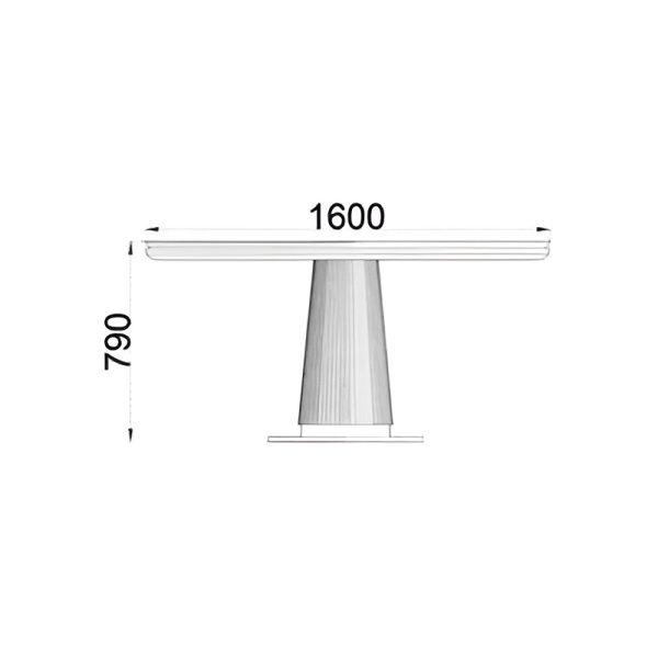 Стол обеденный Оскар круглый — изображение 3