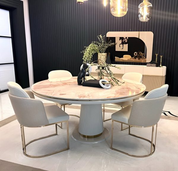 Стол обеденный Оскар круглый — изображение 4