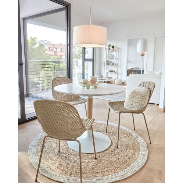 Стол Tic 110 см белый — изображение 4