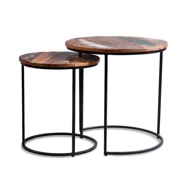 Стол журнальный лофт, комплект ИНДУ — изображение 5