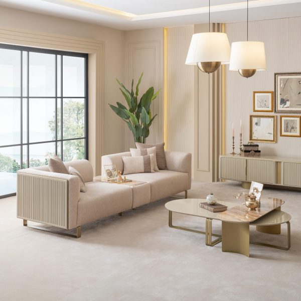 Стол журнальный Массимо овальный в комплекте 2 шт. — изображение 5