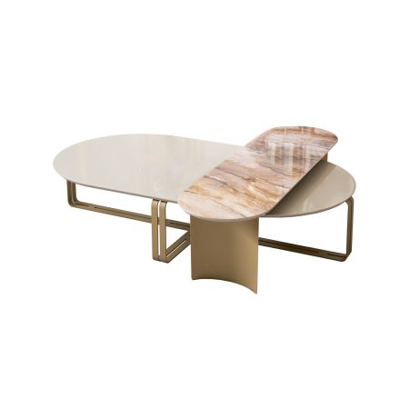 Стол журнальный Массимо овальный в комплекте 2 шт.