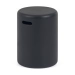 Столик Taimi из бетона в черном цвете