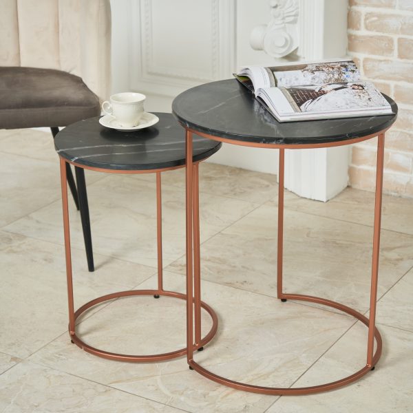 stoliki-iz-mramora-nabor-bruni-bljek-3 Столики из мрамора, набор БРУНИ Блэк — изображение 4