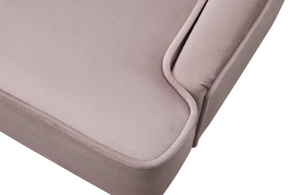 Стул Elegante велюр жемчужно-серый Colt1001 56*65*101см — изображение 4