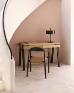 Стул Glynis черный натуральный — изображение 4