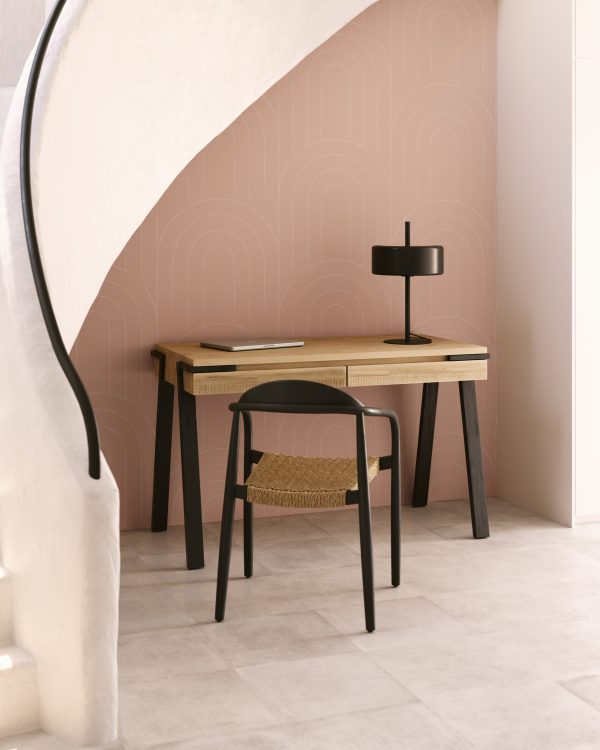 Стул Glynis черный натуральный — изображение 4