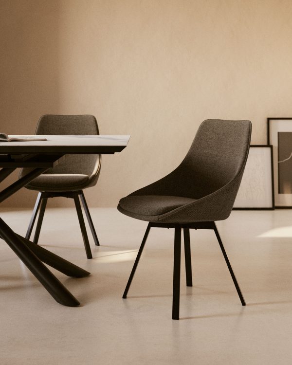 Стул Haston темно-серый — изображение 3