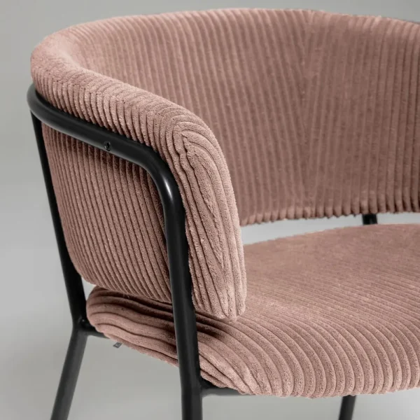 Стул Konnie розовый вельвет — изображение 3