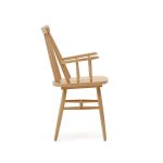 Стул Kristie с подлокотниками натуральное дерево — изображение 3