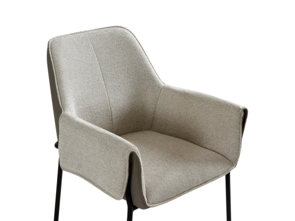 Стул Minotti бежевый, серо-бежевый — изображение 4