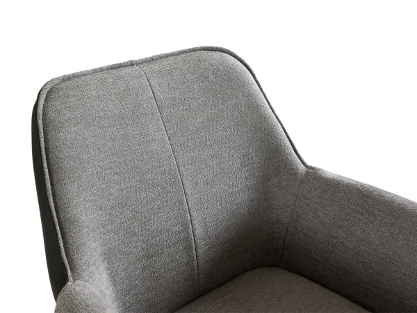 Стул Minotti темно-серый, светло-серый — изображение 5