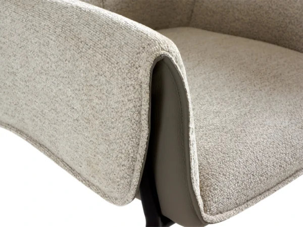 Стул Minotti бежевый, серо-бежевый — изображение 5