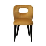 Стул Unico горчичный велюр Colt022-Orang 50*47*81см