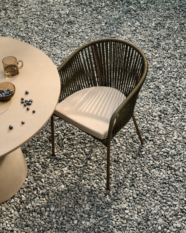 Стул Yanet из зеленой веревки — изображение 2