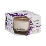 Свеча декорат. аромат. 50*80мм "So relaxed"(ромашка и лаванда) в стакане