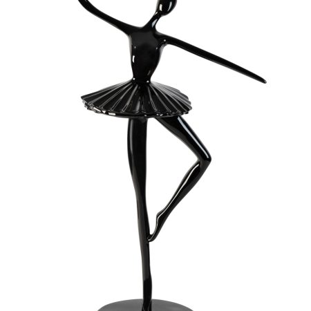 TB1923BL Статуэтка "Балерина" черная 12*10*37см