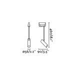 Трековый светильник Link бронзовый — изображение 3