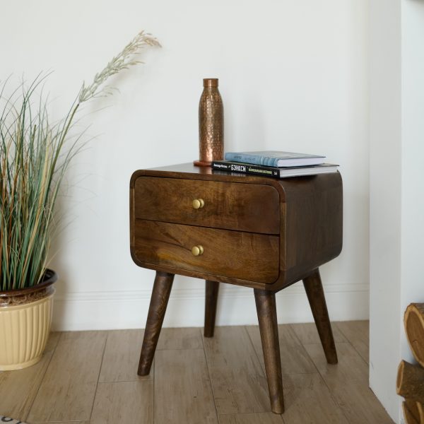 Тумбочка прикроватная из массива, АЛЬРИК БРАУН — изображение 5