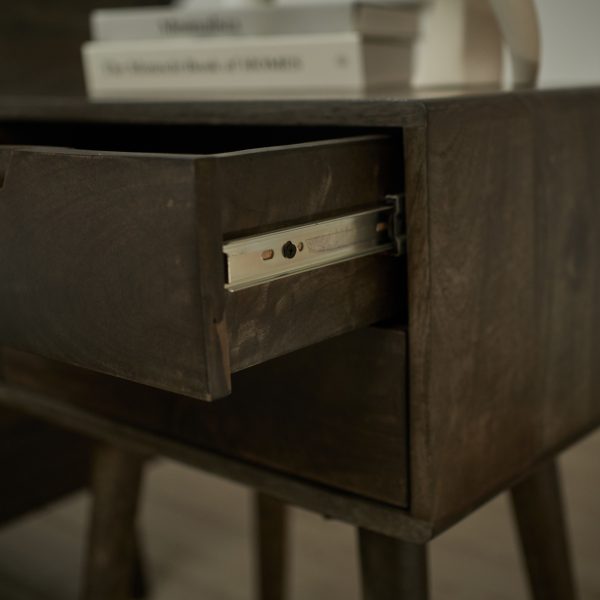 Тумбочка прикроватная из массива, ФРИГГ ГРЕЙ — изображение 5