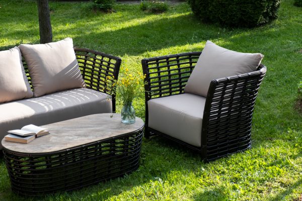 "Валенсия" лаунж-зона из искусственного ротанга, цвет бронзовый — изображение 4