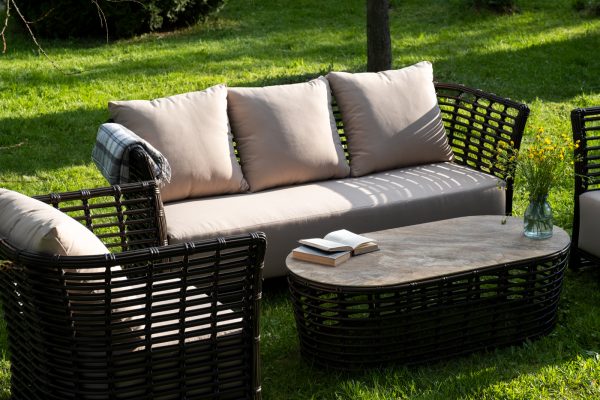 "Валенсия" лаунж-зона из искусственного ротанга, цвет бронзовый — изображение 5