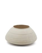 Ваза из папье-маше Sylan белого цвета 60 см — изображение 4