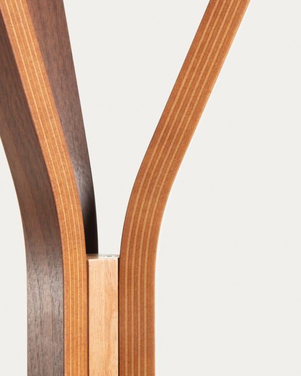 Вешалка Benzara орех — изображение 4